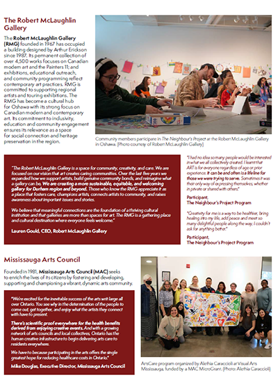 Ontario Arts Council - Arts Across Ontario: A new way to measure
