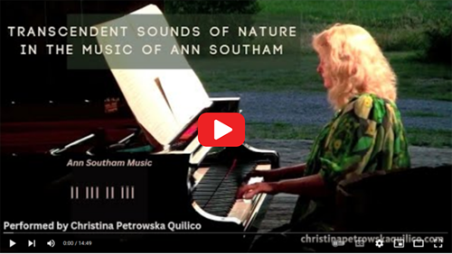 Recording of Transcendent Sounds of Nature in the Music of Ann Southam