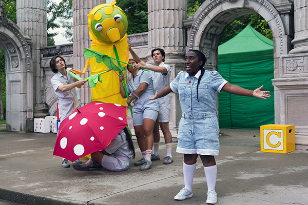 Guild Festival Theatre’s production of Alice in Wonderland at the Greek Theatre in Scarborough's Guild Park. (Photo: Andrew Fleming Pictures)