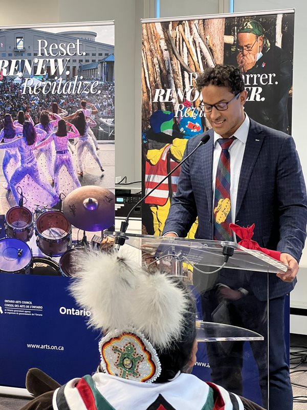 CEO Michael Murray, at OAC launch of the new strategic plan, Reset. Renew. Revitalize. on December 7, 2022 in OAC offices. CEO Michael Murray, at OAC launch of the new strategic plan, Reset. Renew. Revitalize. on December 7, 2022 in OAC offices.
