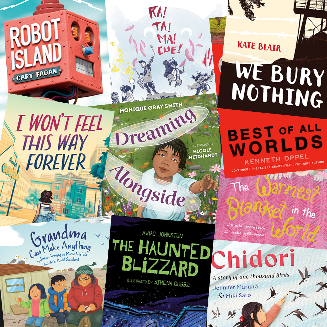 Couvertures des livres finalistes pour les prix Schwartz 2026