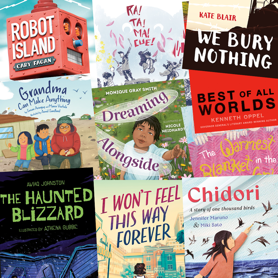 Book covers for the 2026 Schwartz Awards finalists